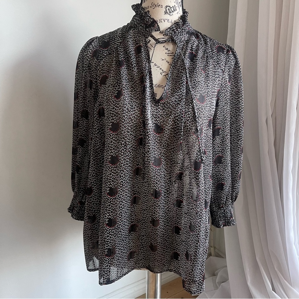 Ba&sh Ruffled Relaxed Blouse - Picture 6 of 9